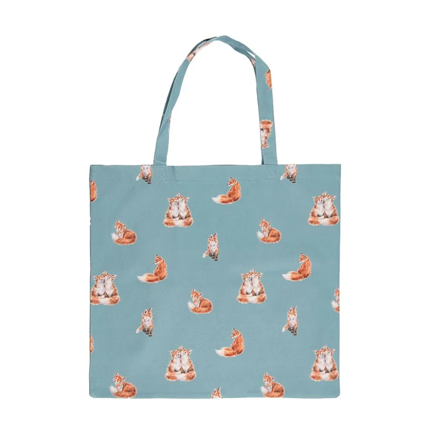 BOLSA SHOPPER PLEGABLE ZORRO ‘BRIGHT EYED AND BUSHY TAILED’ «WRENDALE» - Imagen 3