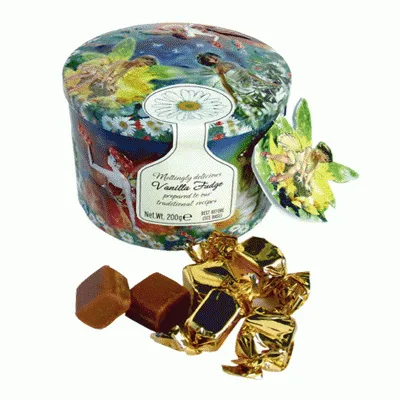 LATA CARAMELOS FUDGE VAINILLA HADAS 200 g. «GARDINERS OF SCOTLAND»