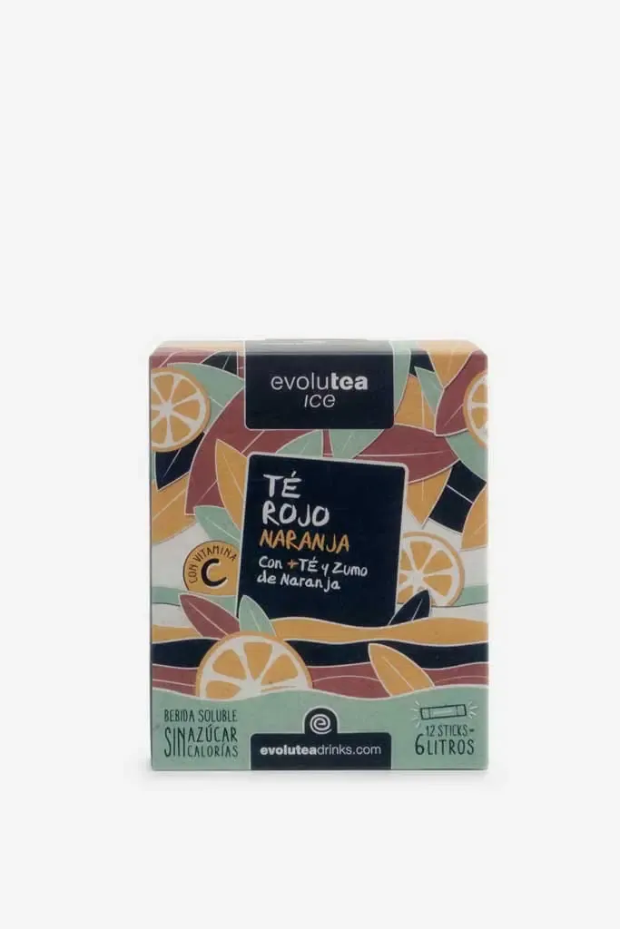 Té rojo Naranja instantáneo «Evolutea»