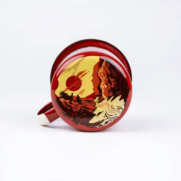 TAZA DE CAFÉ ESMALTADA DEL GRAN CAÑÓN | PARQUES NACIONALES DE EE. UU. - Imagen 2