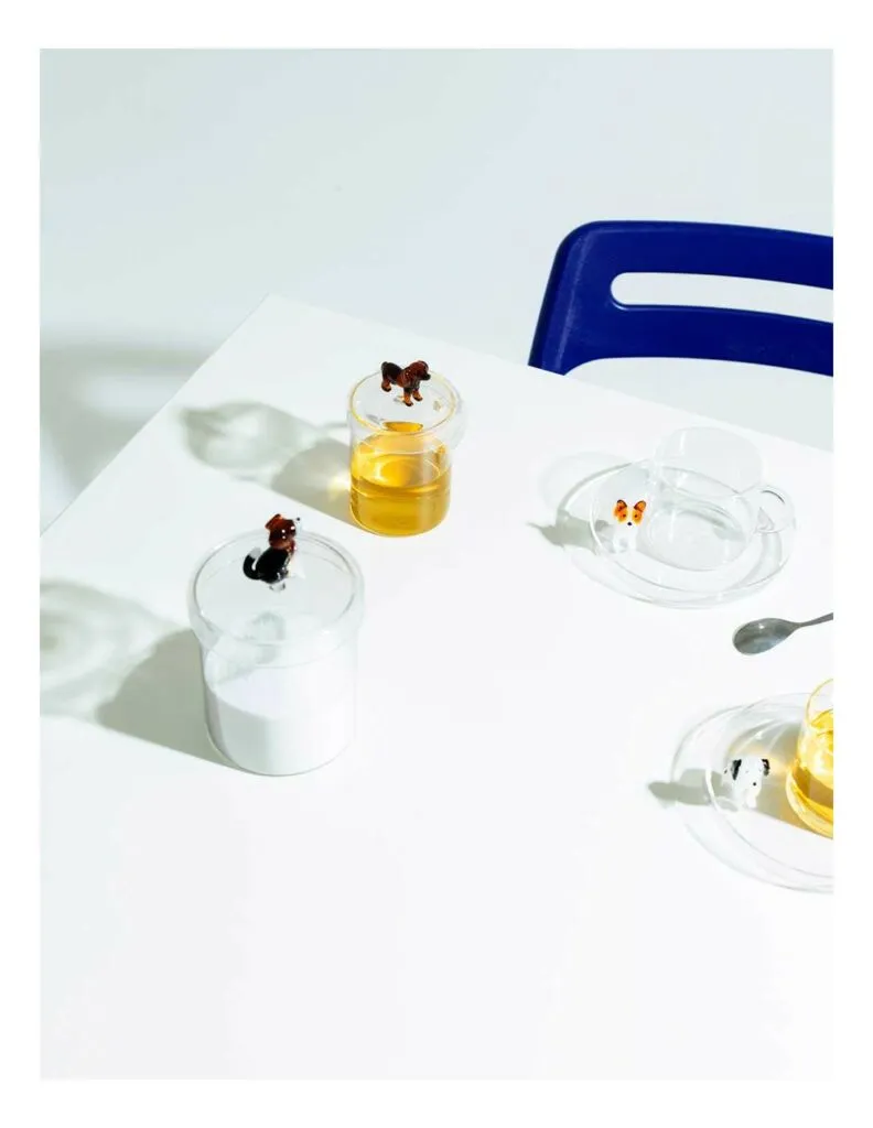 TAZA Y PLATO CHIHUAHUA 300 ML «ICHENDORF MILANO» - Imagen 2