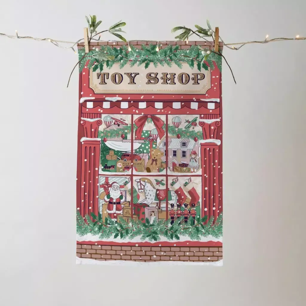 TEA TOWEL (PAÑO DE COCINA) 100 % ALGODÓN TOYSHOP «ULSTER WEAVERS» - Imagen 2