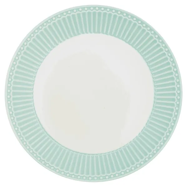 PLATO ALICE COOL MINT 26,5 CM. «GREENGATE»