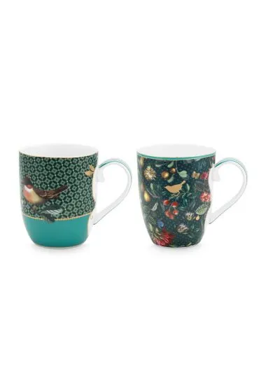 Set 2 Mugs Small Winter Wonderland 145ml. «PIP STUDIO»