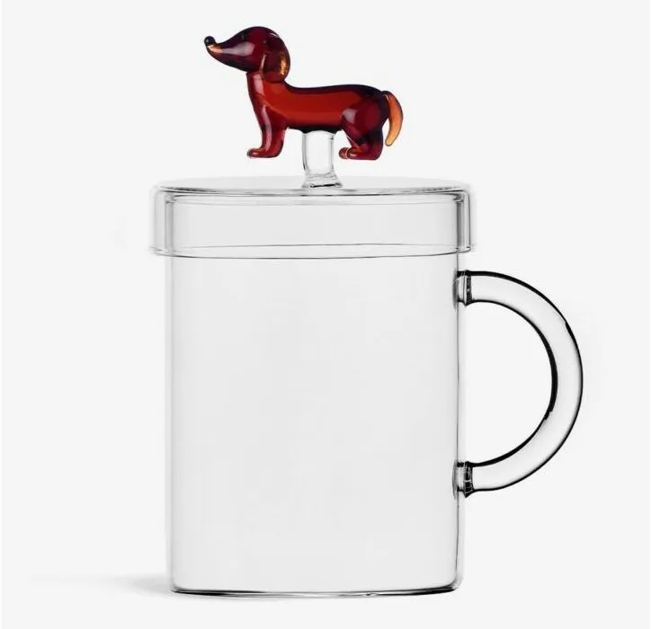 TAZA CON TAPA BASSOTTO «ICHENDORF MILANO»