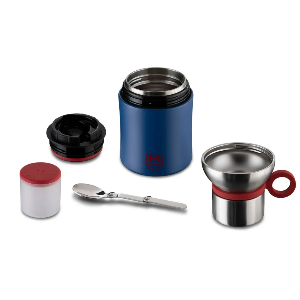 TERMO PARA COMIDA 500 ML. CLASSIC BLUE «BUGATTI BOTTLES» - Imagen 2