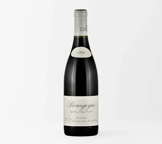 MAISON LEROY bourgogne rouge 1999 (release 2009)