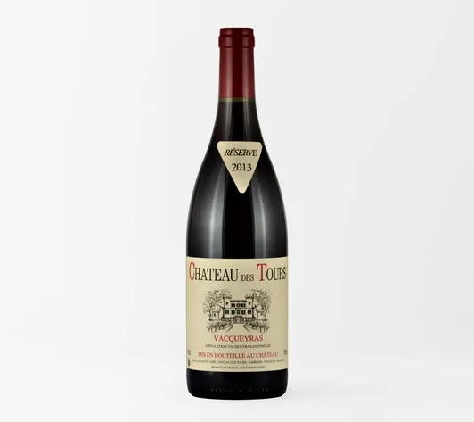 RAYAS CHATEAU DES TOURS rouge vacqueyras 2007