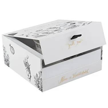 Taza y plato expreso 100 ml. Alicia «Victoria & Albert « - Imagen 5