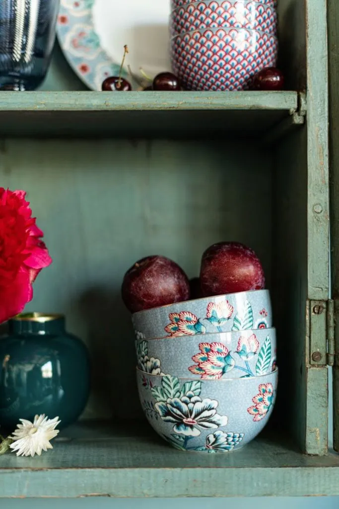 Bowl Flower Festival azul claro 12 cm «PIP STUDIO» - Imagen 2