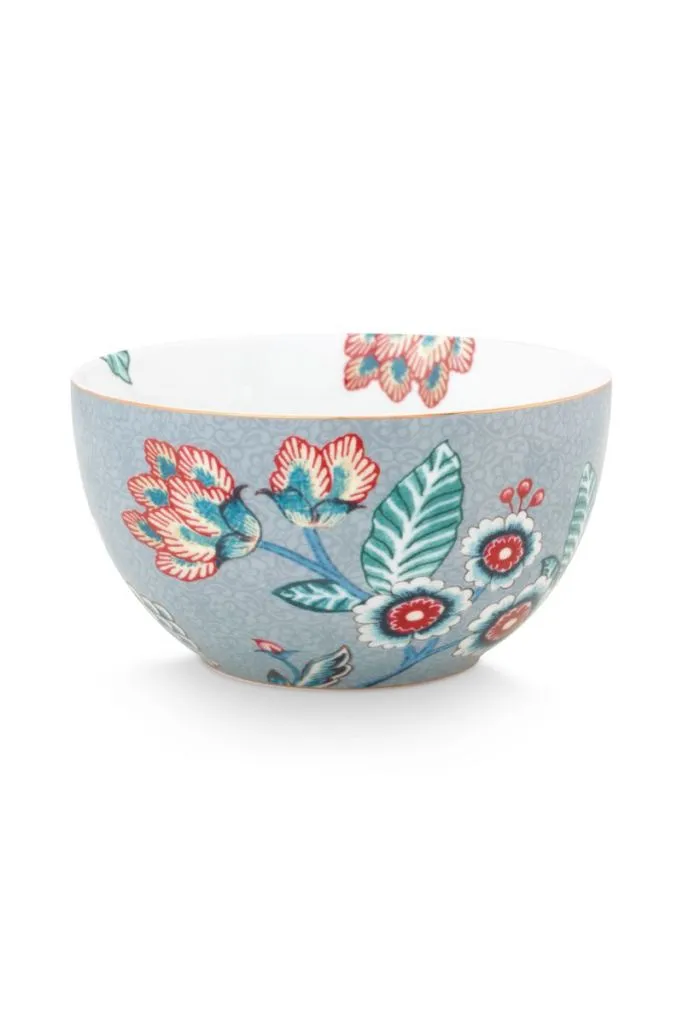 Bowl Flower Festival azul claro 12 cm «PIP STUDIO» - Imagen 5