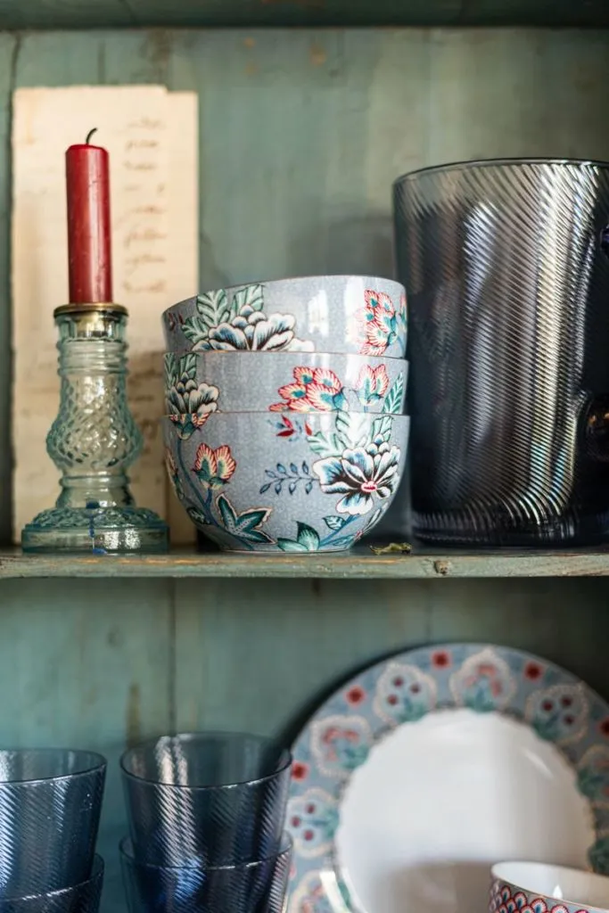 Bowl Flower Festival azul claro 12 cm «PIP STUDIO» - Imagen 6