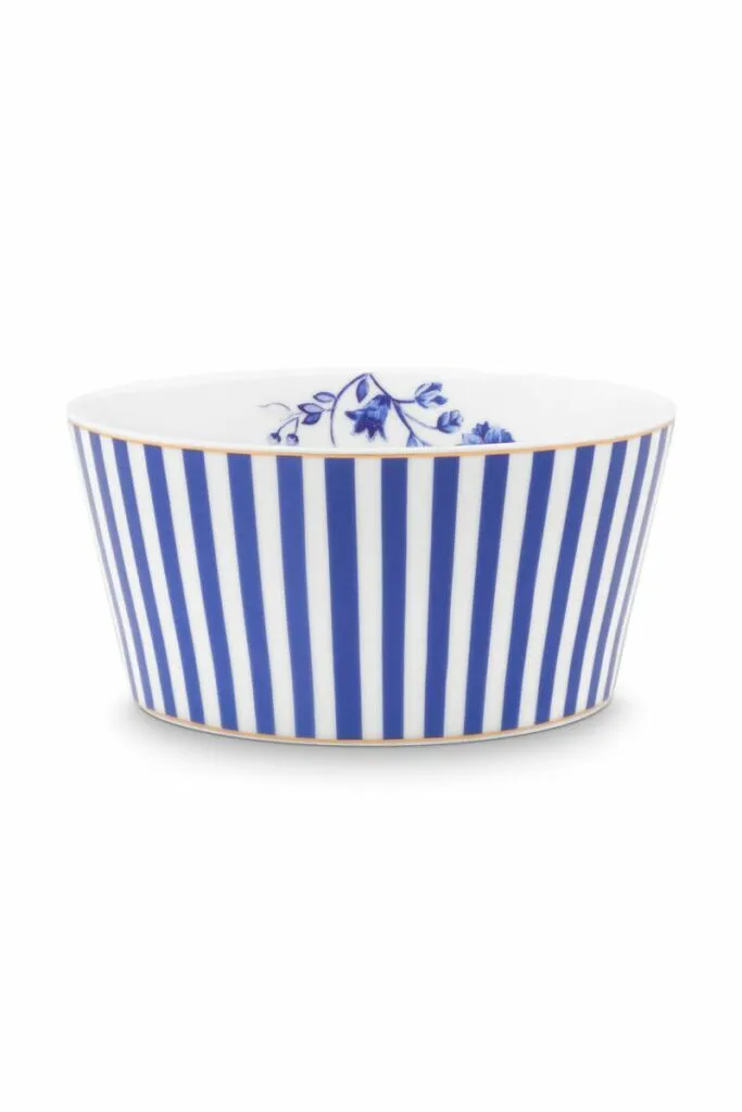 Cuenco Royal Stripes Azul 12 cm «Pip Studio»