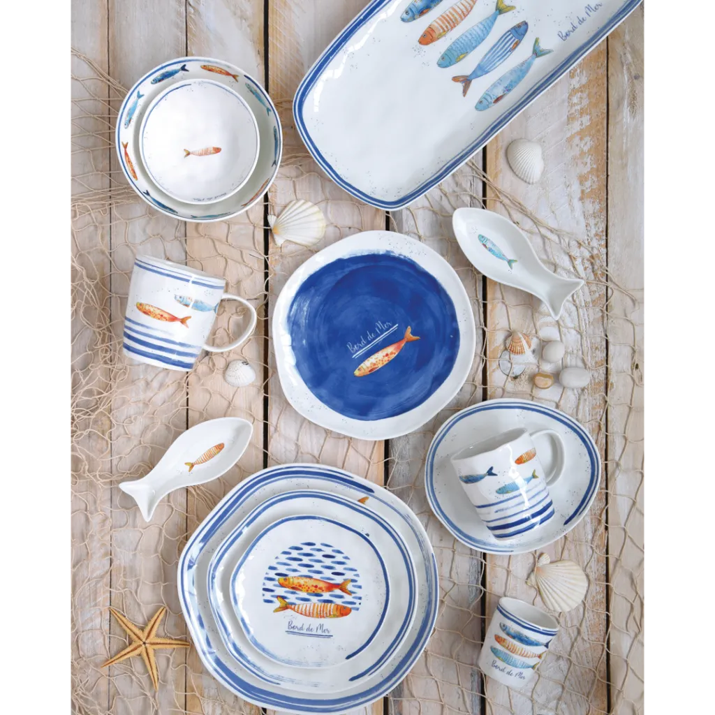 Fuente de porcelana BORD DE MER «Easy Life» - Imagen 2