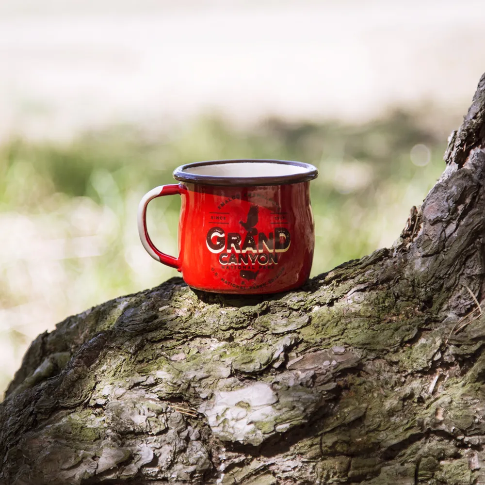 TAZA DE CAFÉ ESMALTADA DEL GRAN CAÑÓN | PARQUES NACIONALES DE EE. UU. - Imagen 6