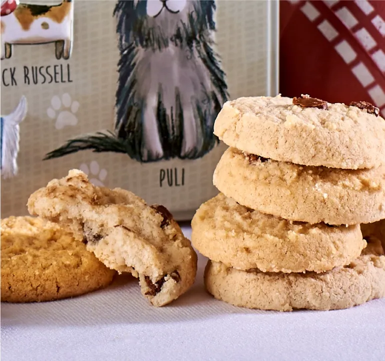 Lata de galletas dogs in jumpers 160 gr. «Grandma Wild´s» - Imagen 4