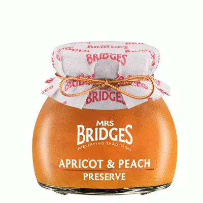 Confitura de melocotón y albaricoque 113 gr. «Mrs. Bridges»