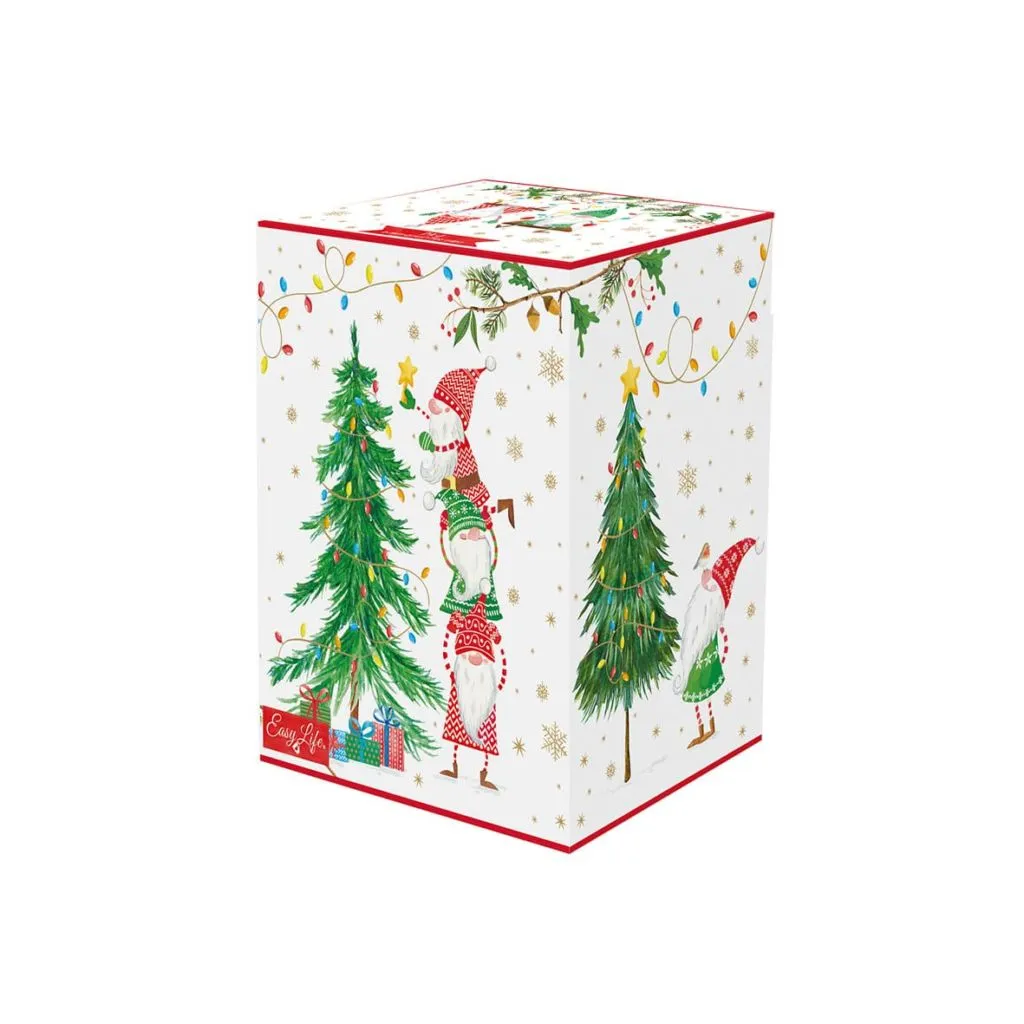 Taza de porcelana fina de alta calidad 600 ml LISTO PARA NAVIDAD. «EASY LIFE» - Imagen 2