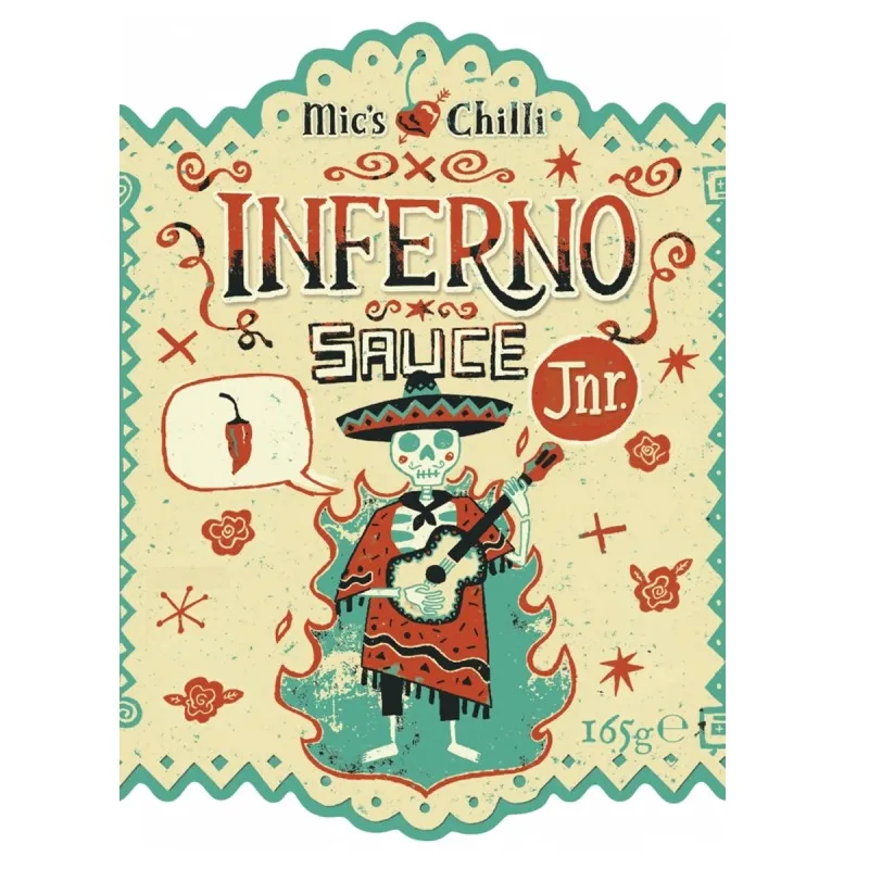 Salsa picante Inferno Junior 1* «Mic´s Chilli» - Imagen 2