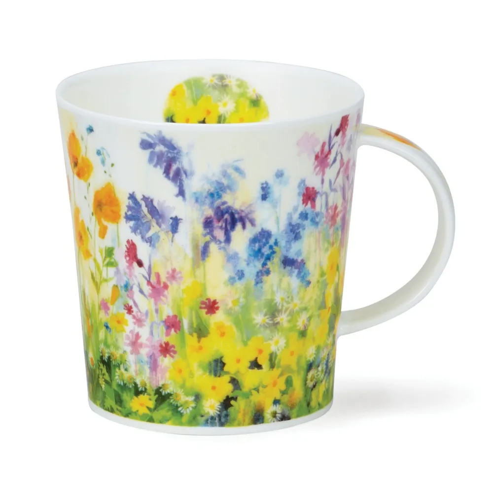 TAZA LOMOND COTTAGE GARDEN PEONIA AMARILLA «DUNOON»
