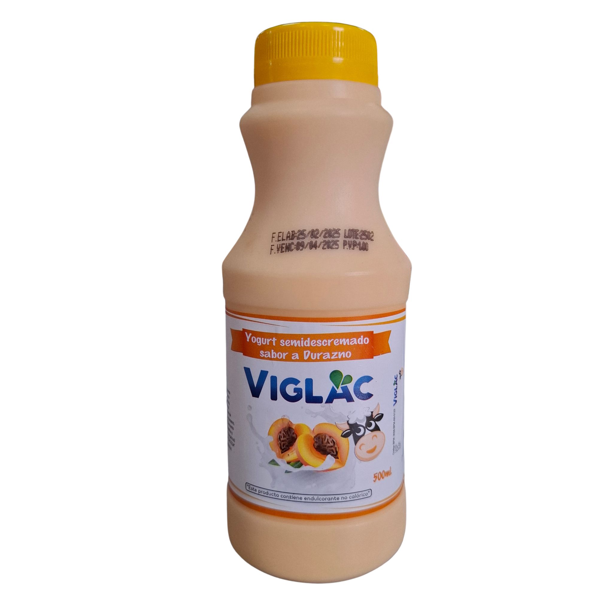 YOGURT VIGLAC DURAZNO 500ML