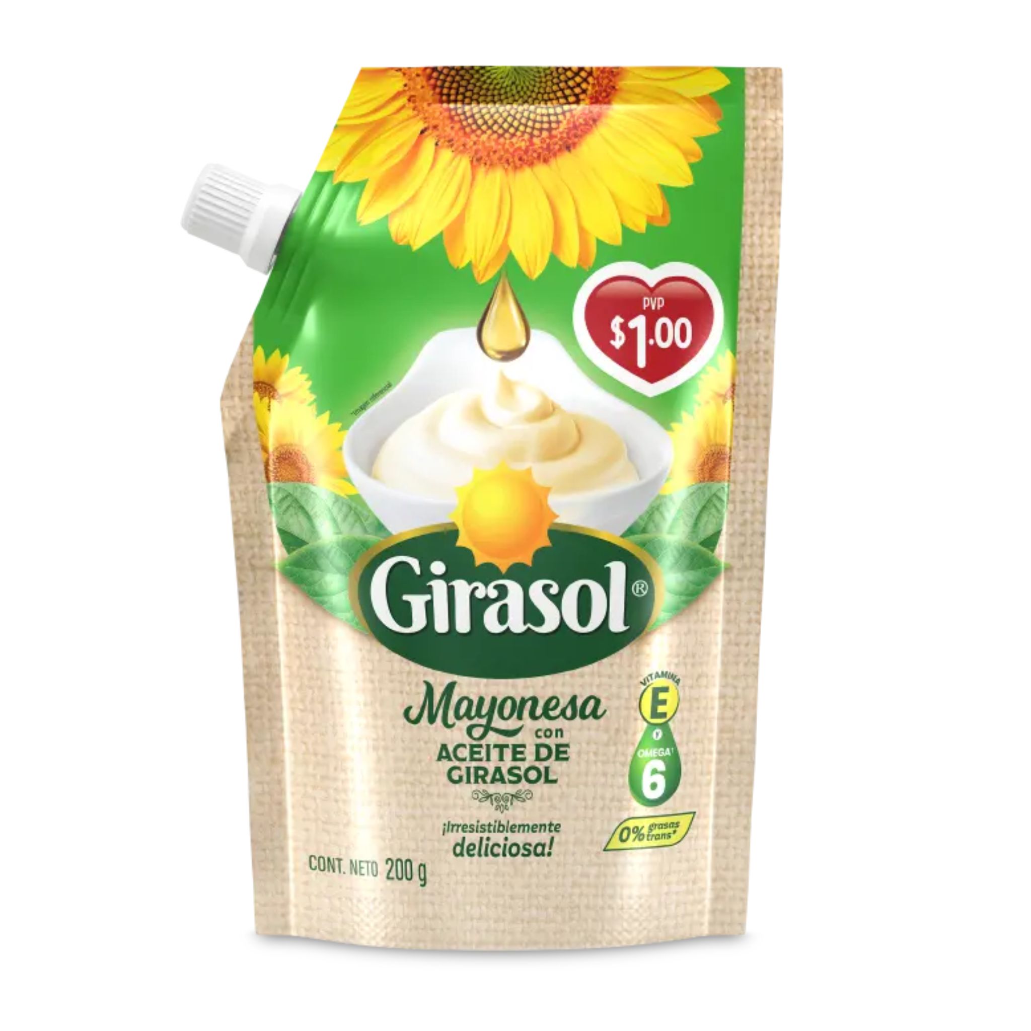 MAYONESA GIRASOL SACHET160G X 24