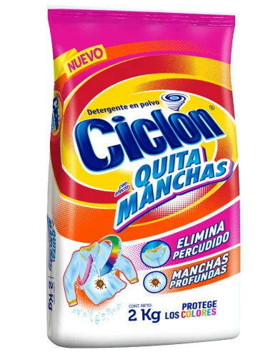 DETERGENTE POLVO CICLON QUITA MANCHAS FDA 900G10