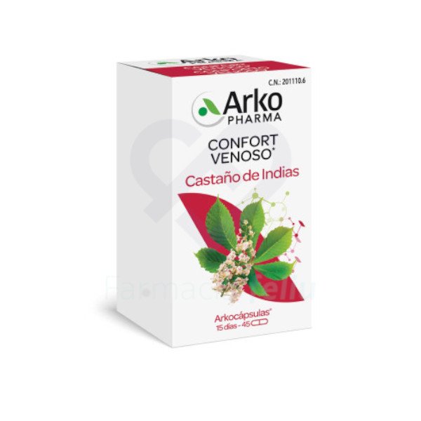 Arkocápsulas Castaño de Indias, 45 Cápsulas