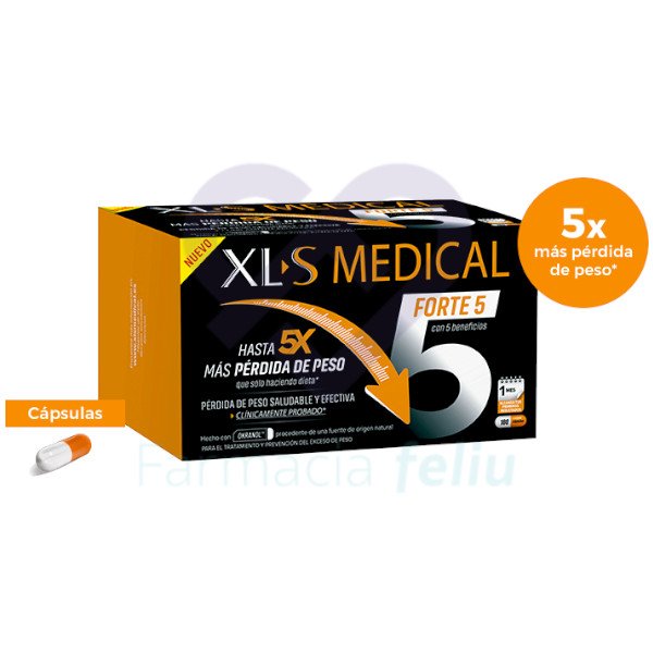 XLS Medical Forte 5, 180 Cápsulas
