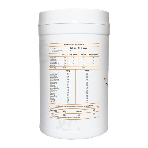 Protein Lab Chocolate 900 Gr Batido Nutricional Marca LabSuperfood - Imagen 2