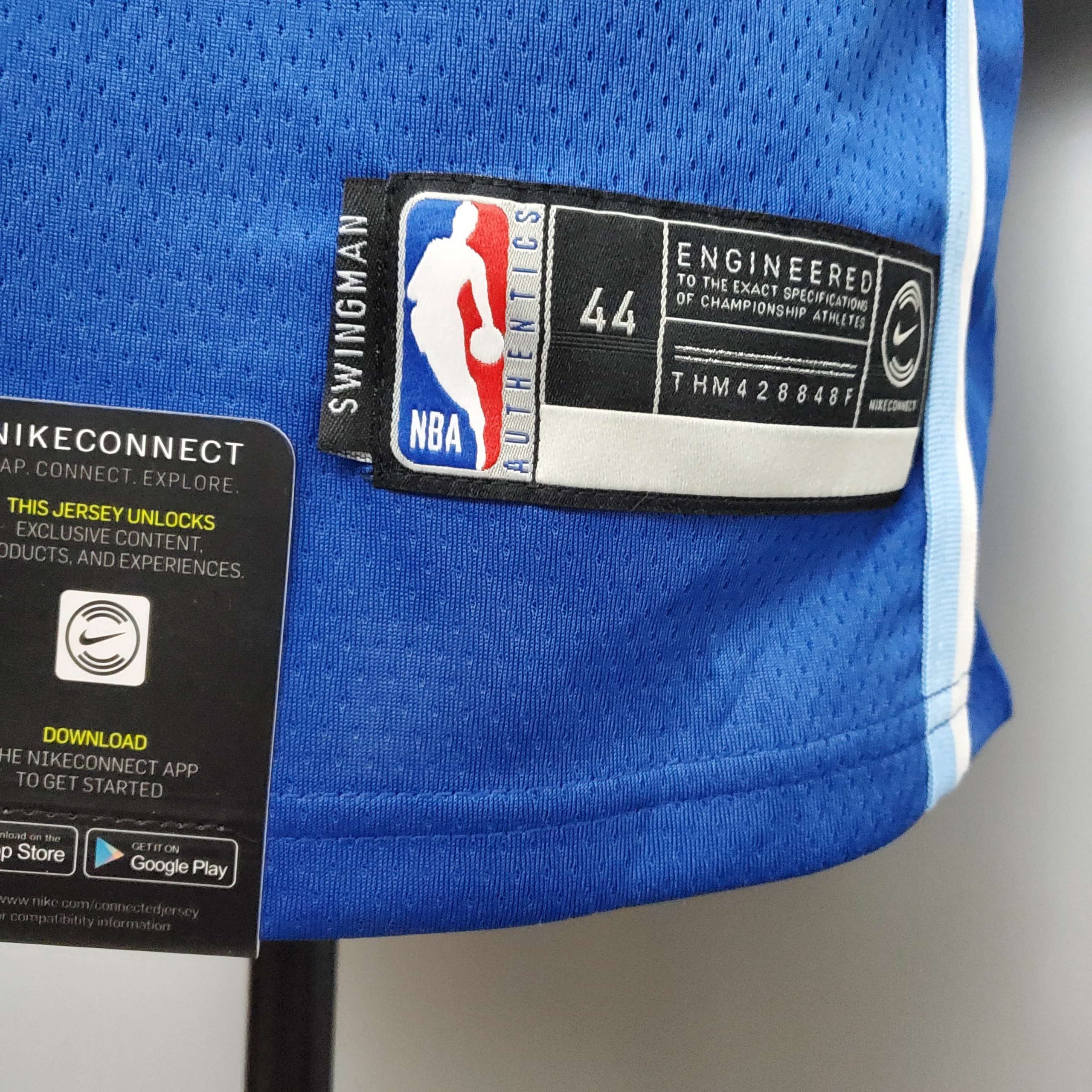 Camiseta Los Angeles Lakers Davis #3 Connect Recognition Blue - Imagen 4