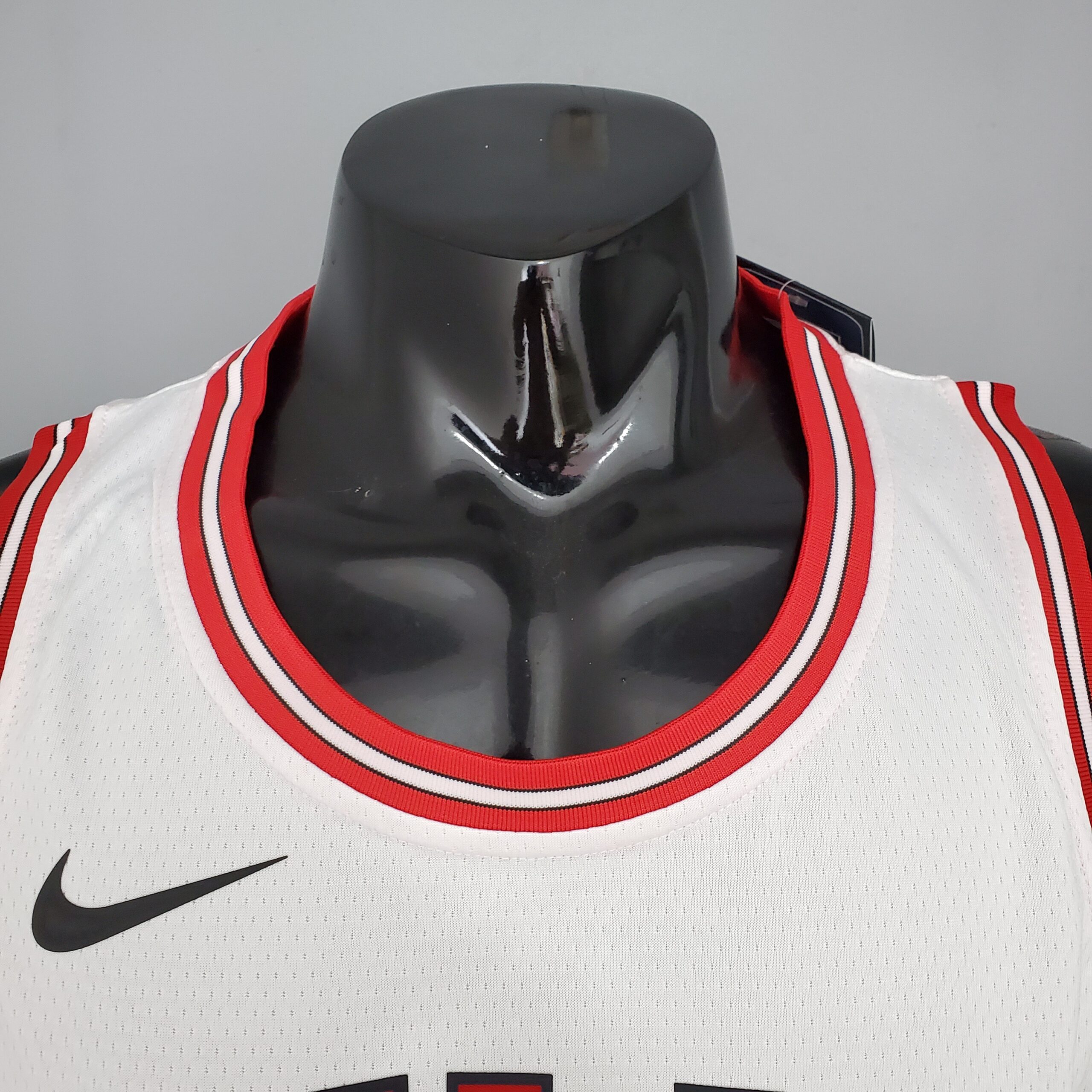 Camiseta Chicago Bulls Rodman #91 White - Imagen 8