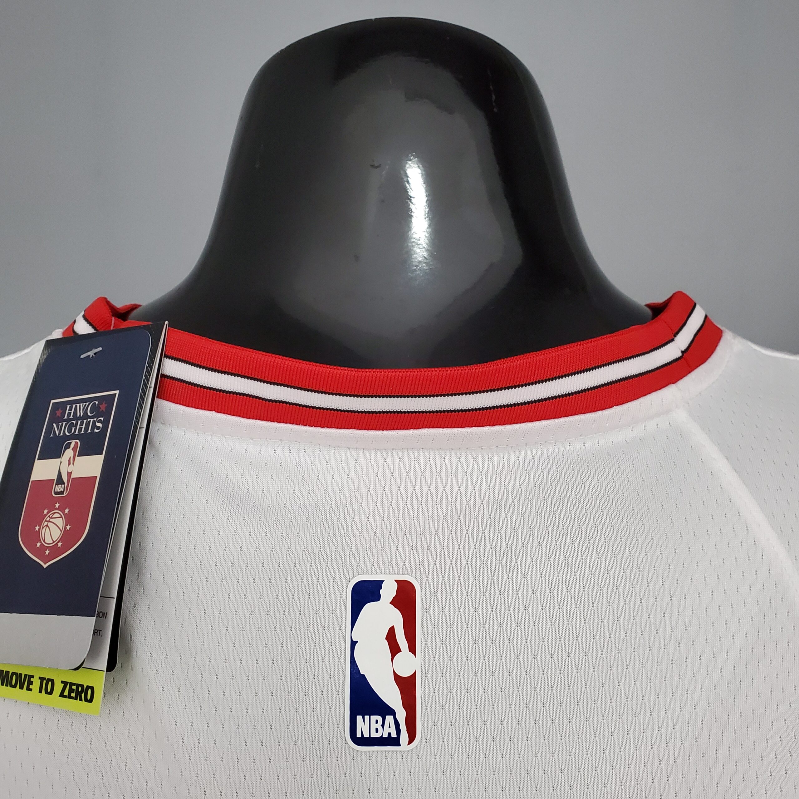 Camiseta Chicago Bulls Rodman #91 White - Imagen 4