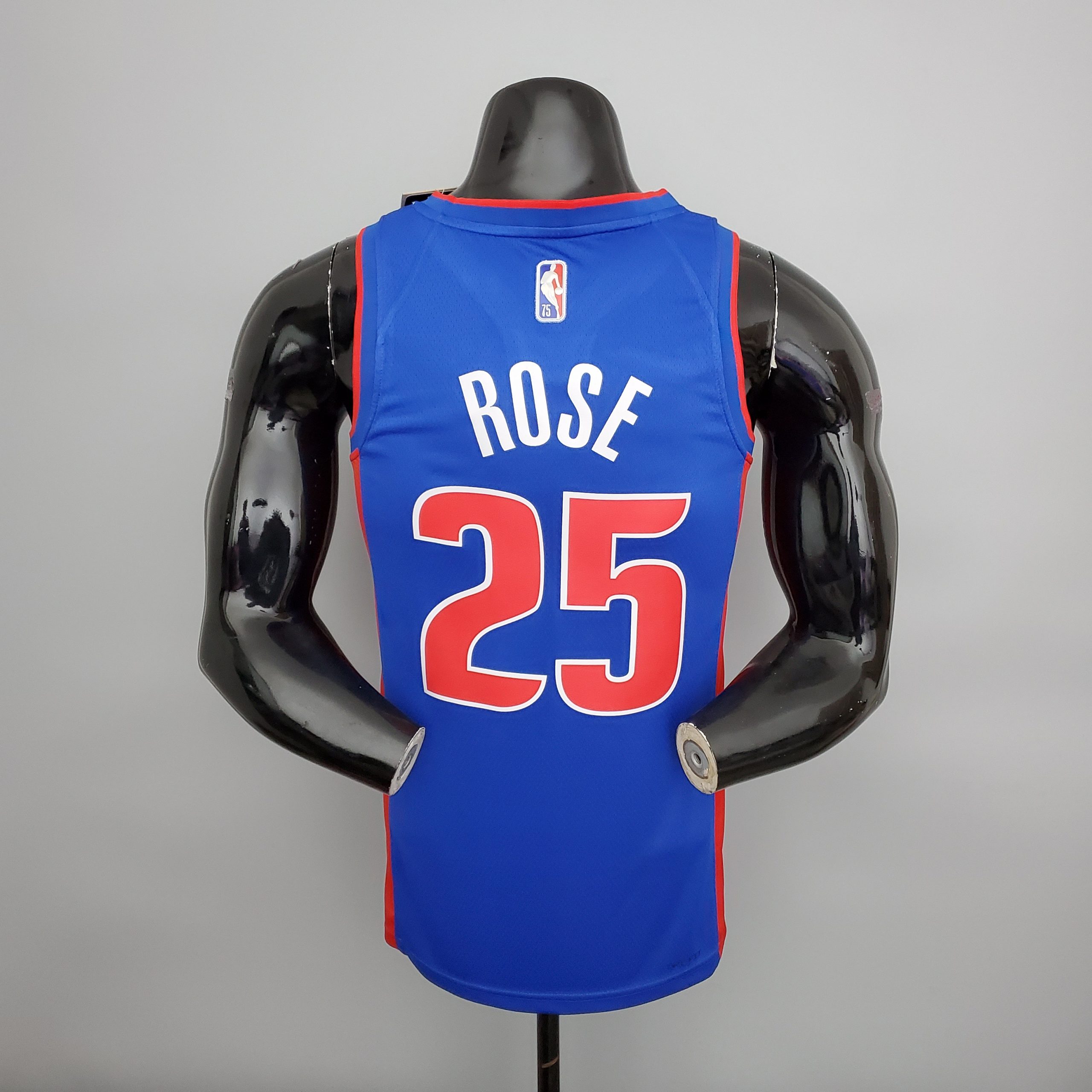Camiseta Detroit Pistons Rose #25 Blue - Imagen 4