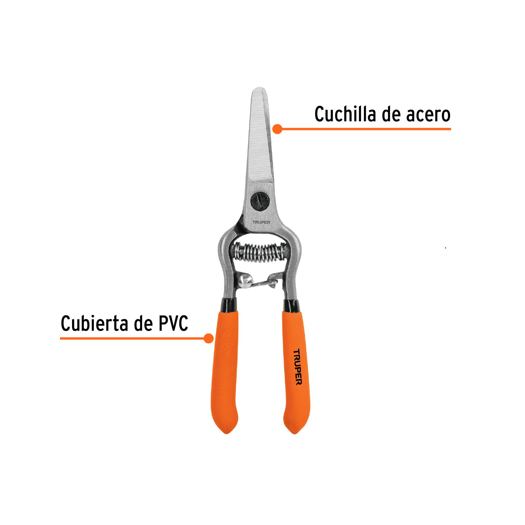 Tijera Recolección Forjada T-20 Truper - Imagen 3