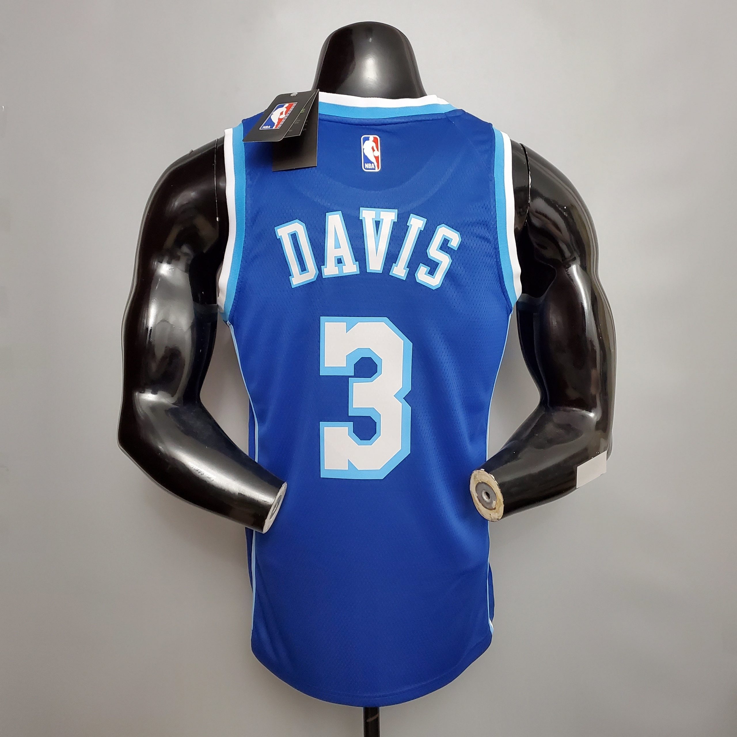 Camiseta Los Angeles Lakers Davis #3 Connect Recognition Blue - Imagen 9