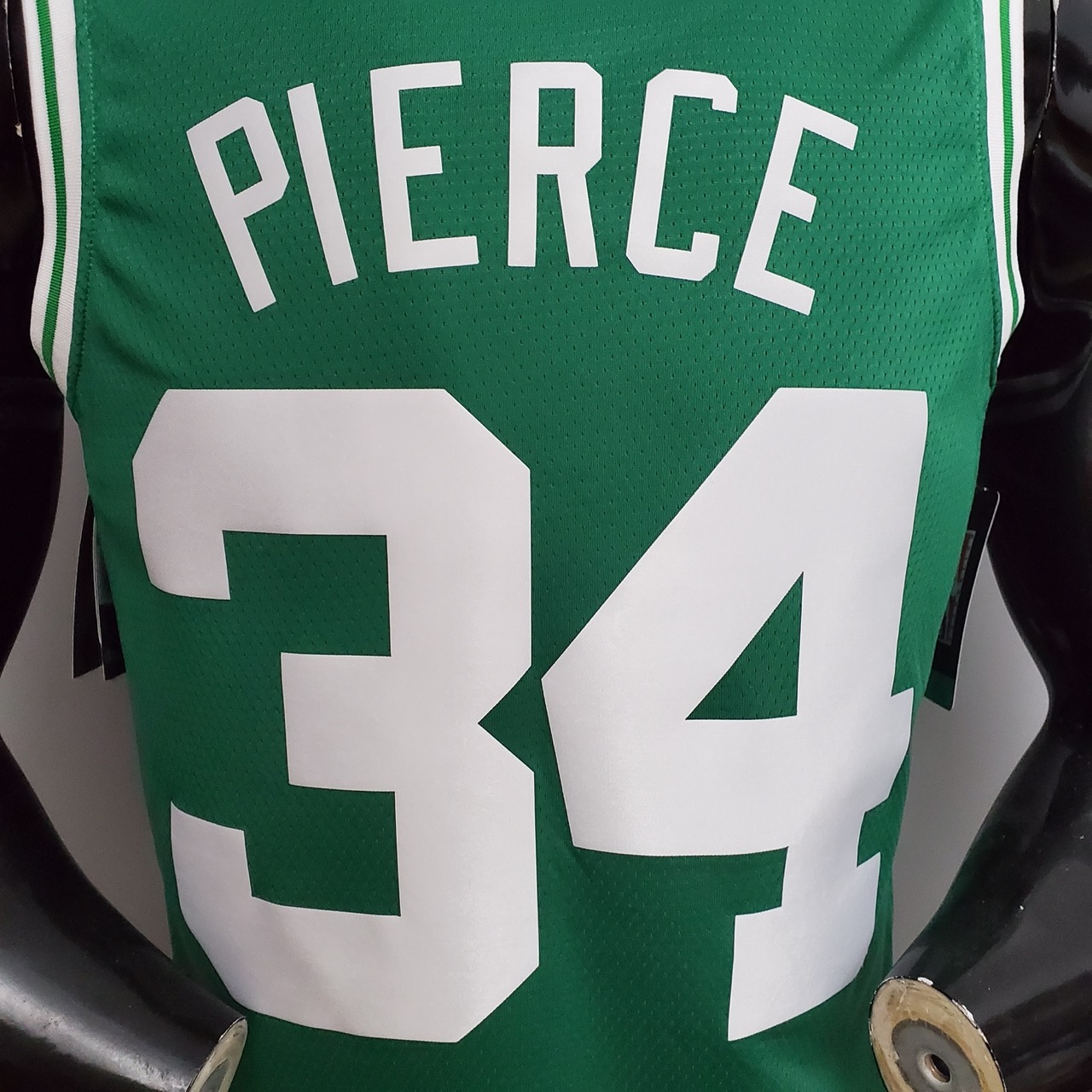 Camiseta Boston Celtics Pierce #34 Connect Recognition Green - Imagen 4