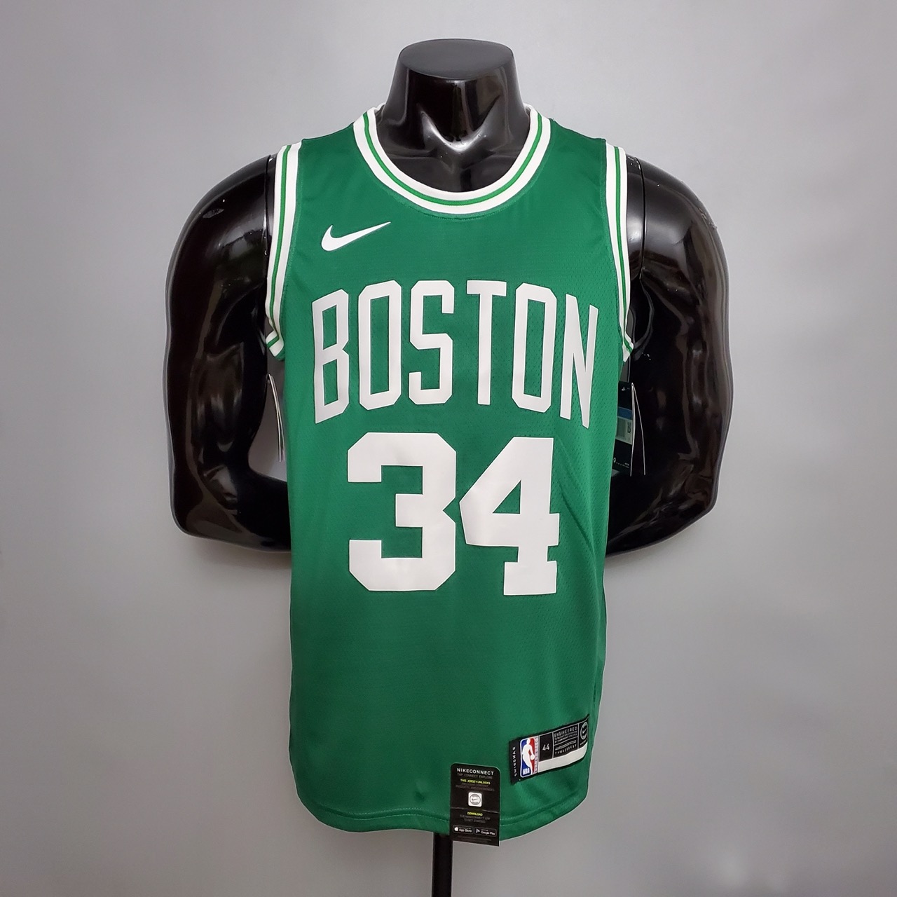 Camiseta Boston Celtics Pierce #34 Connect Recognition Green