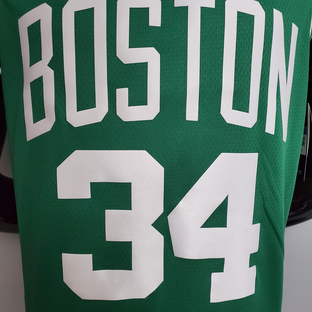 Camiseta Boston Celtics Pierce #34 Connect Recognition Green - Imagen 8