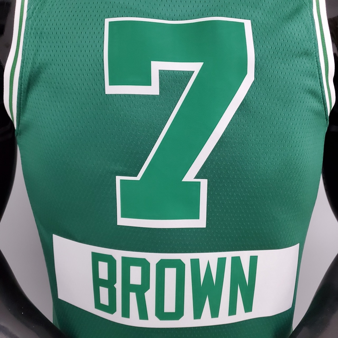 Camiseta Boston Celtics Brown #7 City Edition Dark Green - Imagen 7
