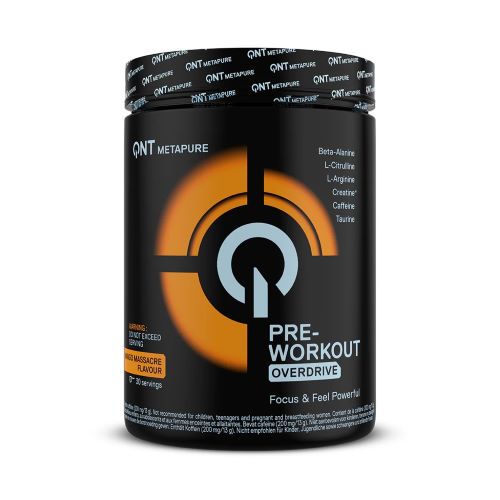 Pre Workout Overdrive 390 Grs Mango Marca Qnt