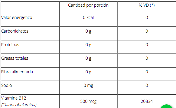 VITAMINA B12 50 CAP – NATIER - Imagen 3