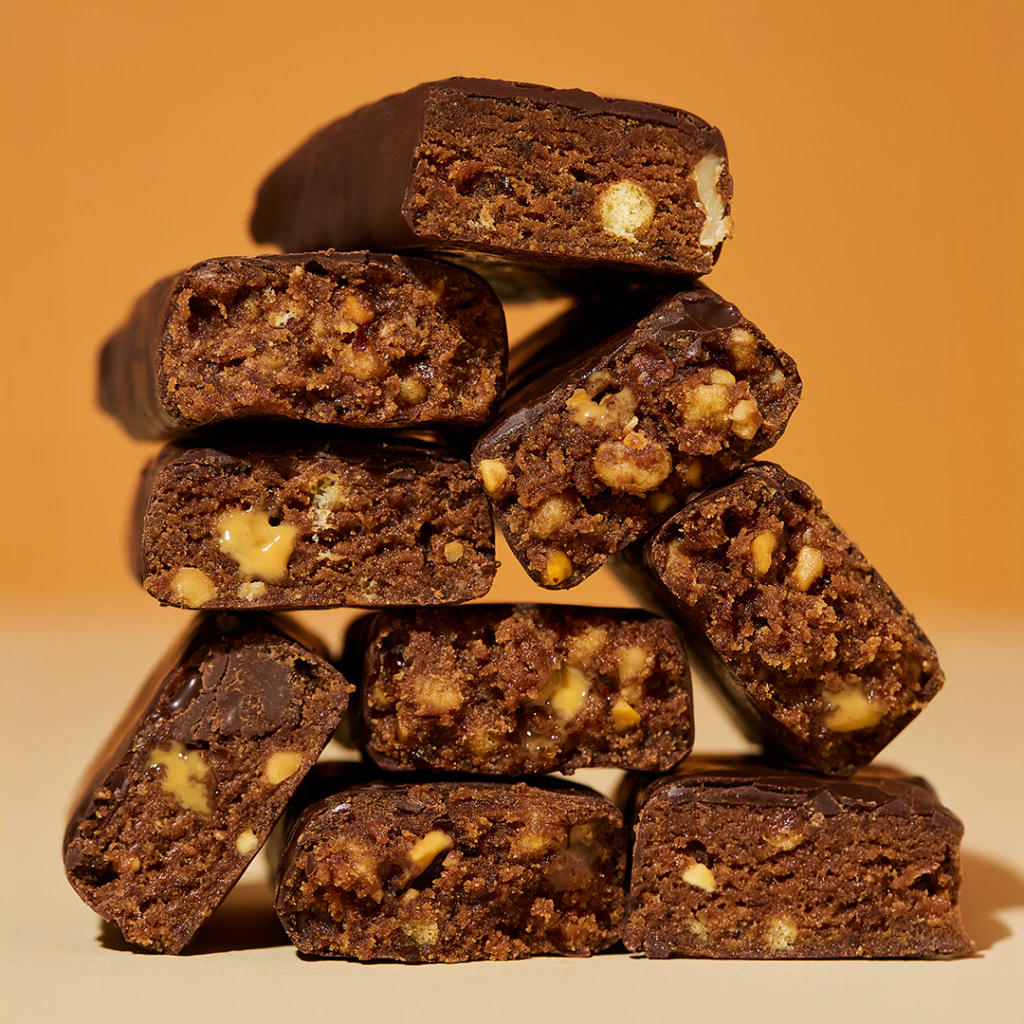 BARRITA PEANUT CARAMEL 40 GR. – CRUDDA - Imagen 2