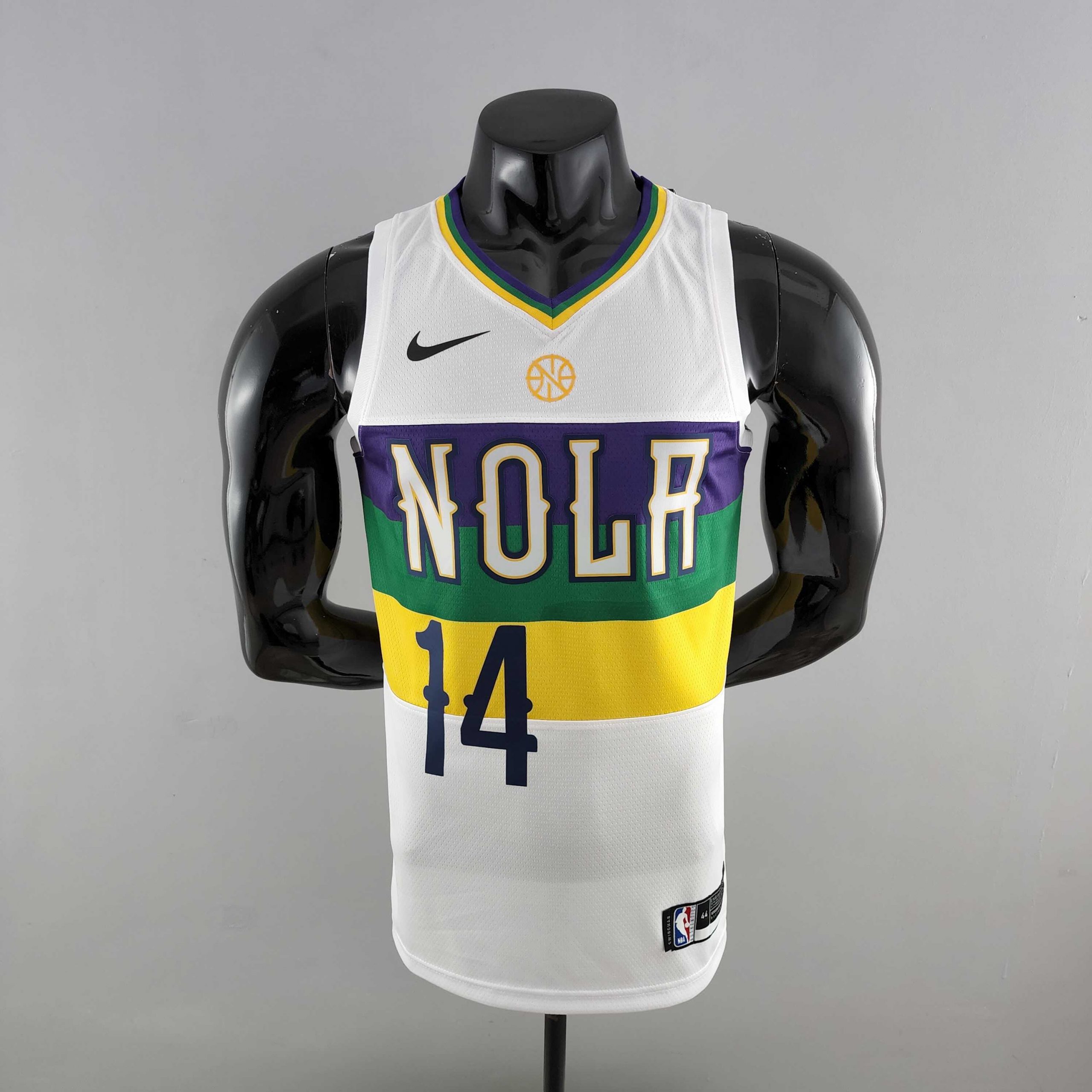 Camiseta New Orleans Pelicans Ingram #14 Urban Edition White