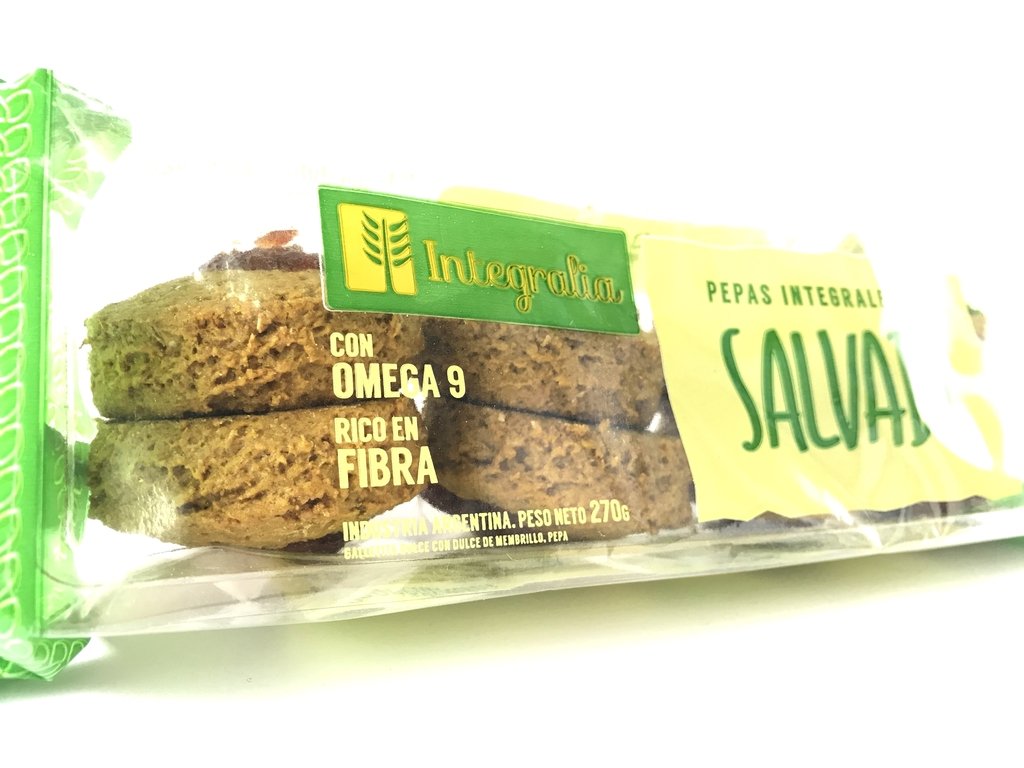 PEPAS CON SALVADO 240 GR – INTEGRALIA
