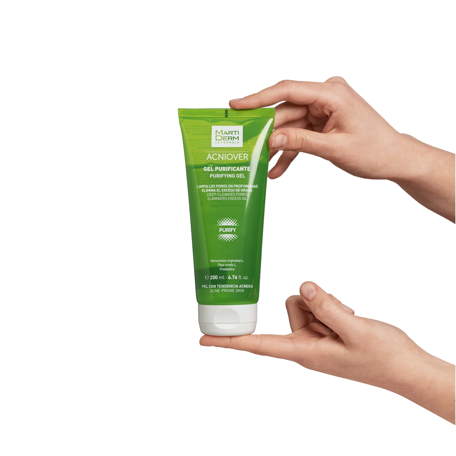 MartiDerm Acniover Gel Purificante Piel acnéica 200ml - Imagen 3
