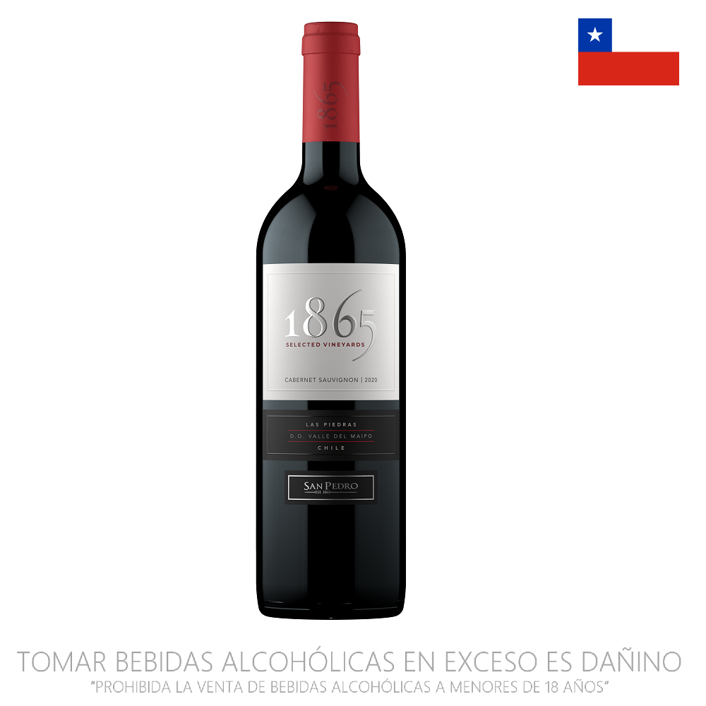Vino Tinto Cabernet Sauvignon Viña San Pedro 1865 X 750ml
