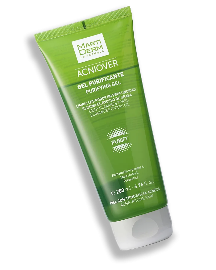 MartiDerm Acniover Gel Purificante Piel acnéica 200ml - Imagen 2