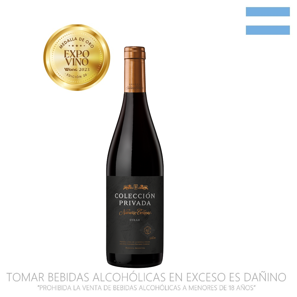 Vino Tinto Syrah Navarro Correas Colección Privada x 750ml