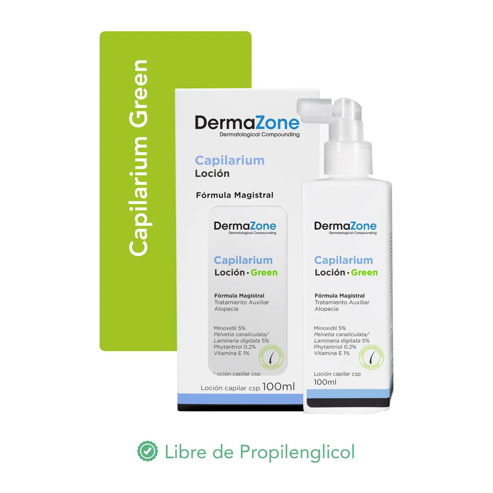 Dermazone Capilarium Loción Capilar Green 100ml